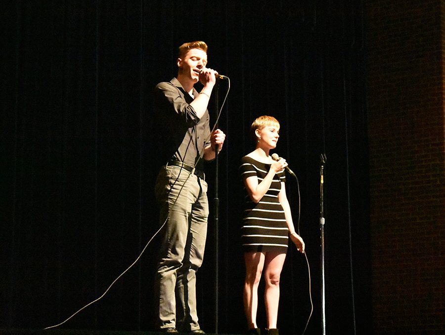 The last performers were Caleb Glick and Hailey Allen who sang a duet. 