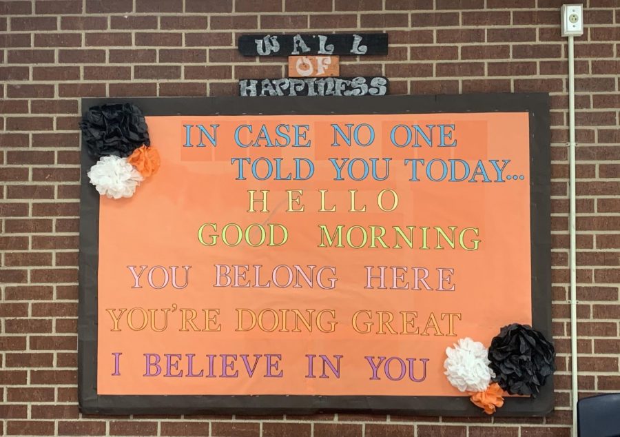 Throughout+September%2C+the+counselors+displayed+encouraging+quotes+on+%E2%80%9Cthe+wall+of+happiness%E2%80%9D+to+remind+students+that+they+aren%E2%80%99t+alone.