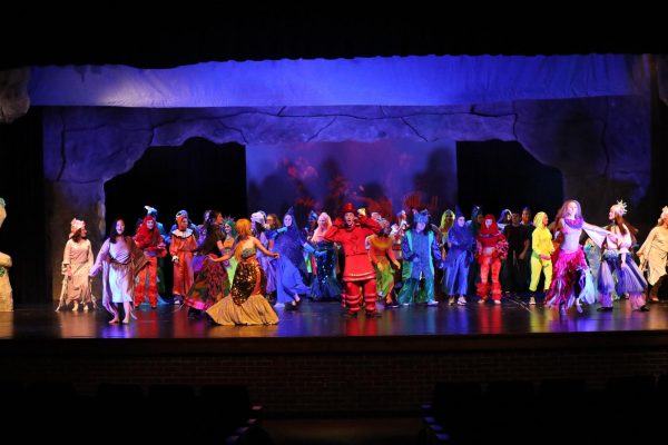 The cast of the Little Mermaid run through "Under the Sea."
Credit: